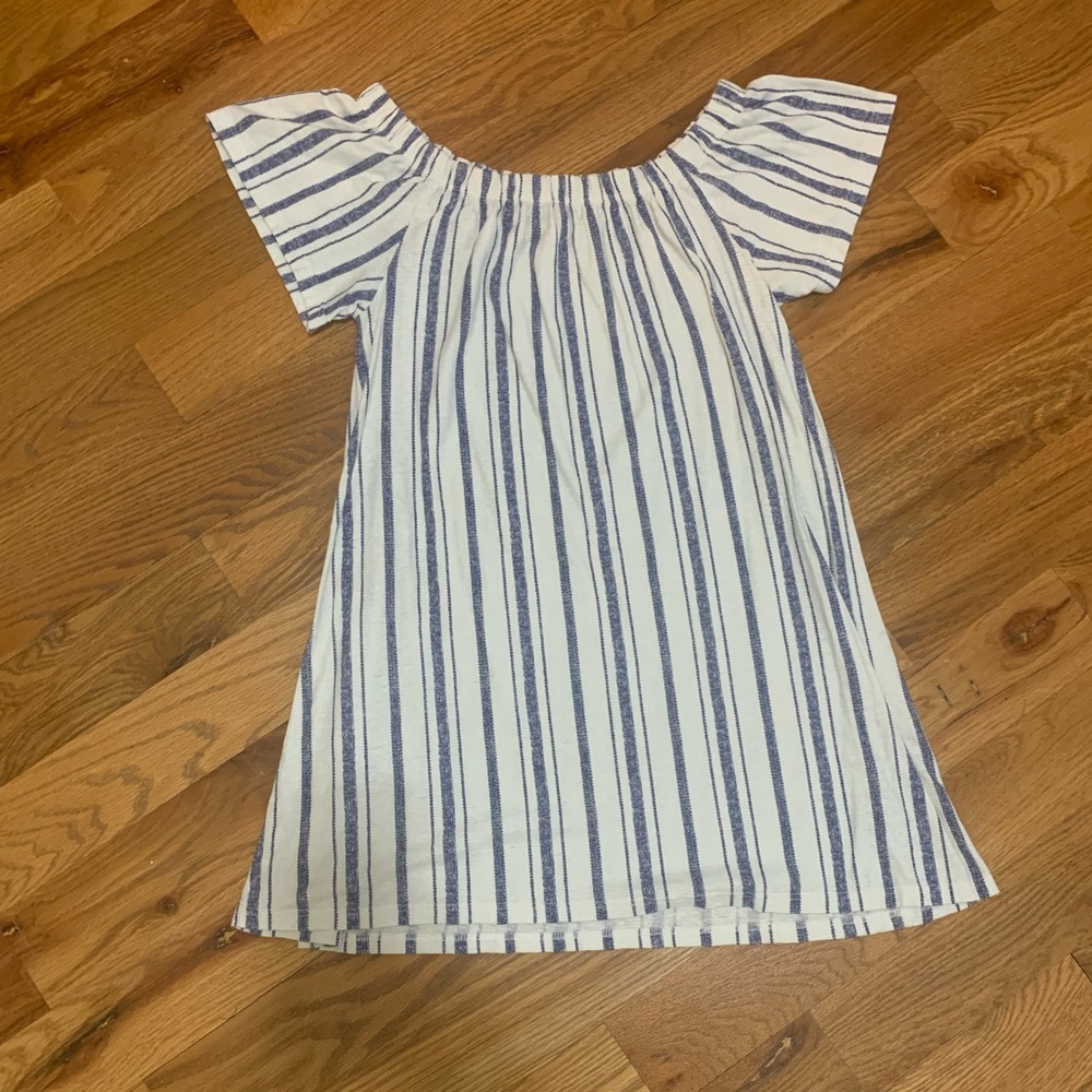 Striped summer dress from TopShop